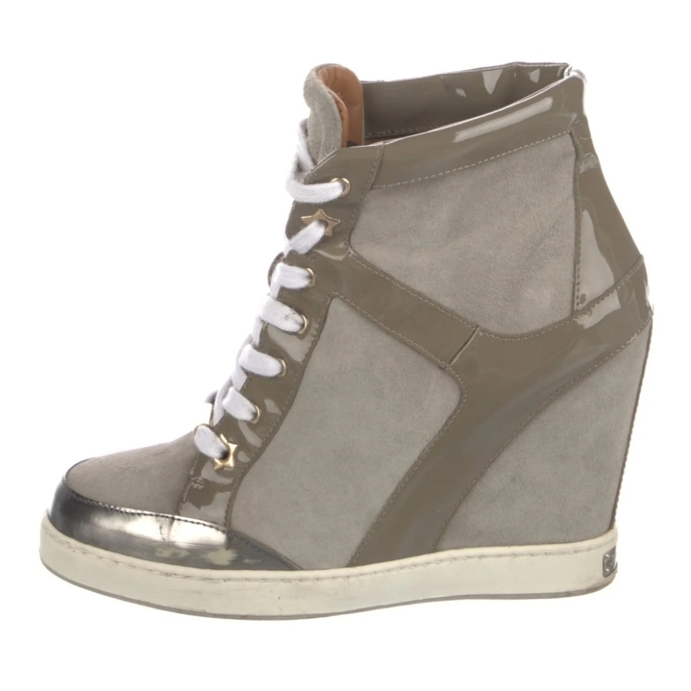 🖤 Jimmy Choo sz6 Panama Wedge
